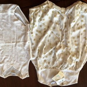 Brand new, 2-piece, 12 mo. Baby outfit